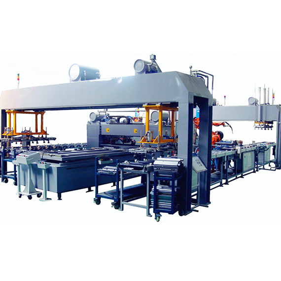 升降電梯門板焊接生產線