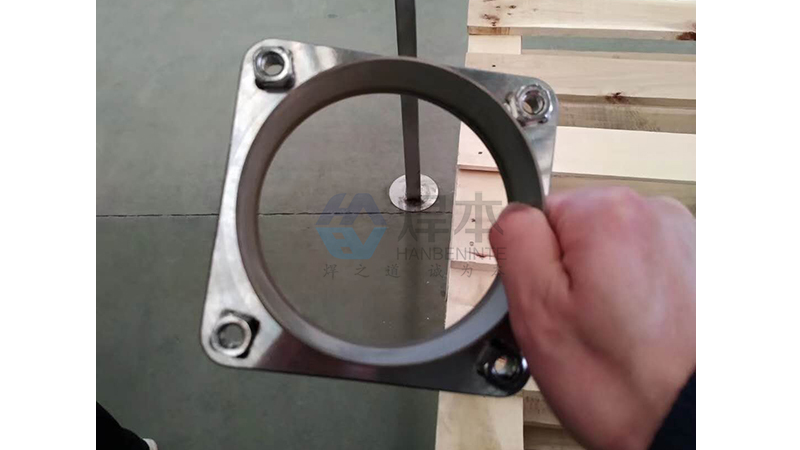 調試聊城魯環中頻點焊機 (2)