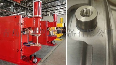 青島焊本大型中頻點焊機出口