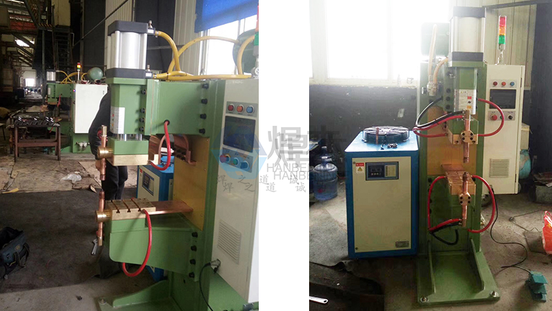 焊本法蘭螺母中頻點(diǎn)焊機(jī)1