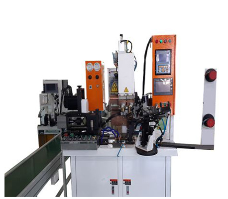 馬達轉子自動送料中頻點焊機